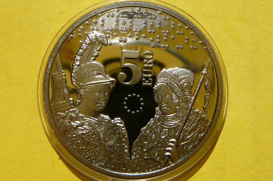5 EURO MALTA 2018 ROCZNICA WPROWADZENIA EURO RZADK