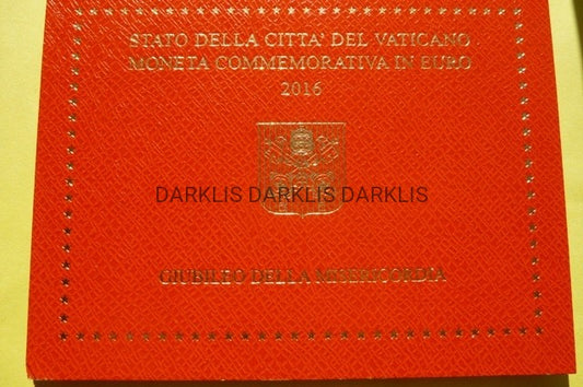 2 EURO - WATYKAN 2016 - ROK MIŁOSIERDZIA - darklis
