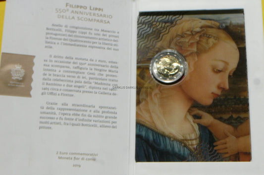 2 EURO SAN MARINO 2019 FILIPPO LIPPI MENNICZA