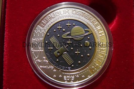 25 EURO-AUSTRIA 2015- KOSMOLOGIA -SREBRO +NIOB+CER
