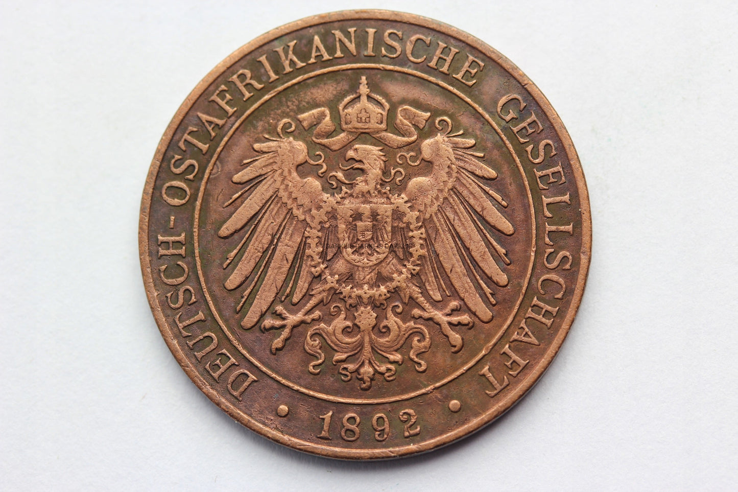 PESA NIEMIECKA AFRYKA WSCHODNIA 1892 SUPER STAN