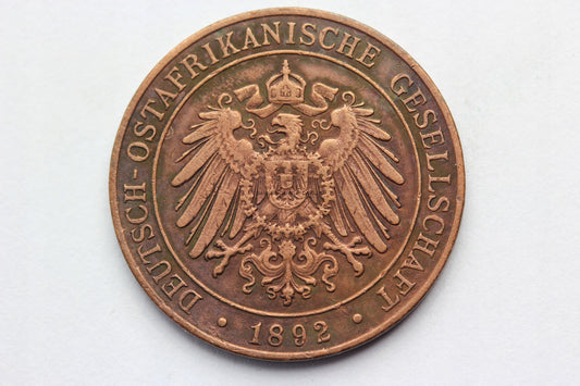 PESA NIEMIECKA AFRYKA WSCHODNIA 1892 SUPER STAN