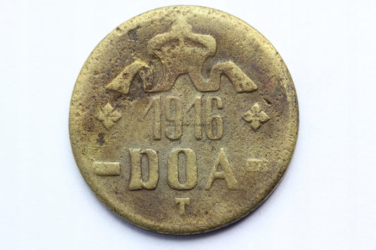 20 HELLER NIEMIECKA AFRYKA WSCHODNIA 1916 T Nr.1