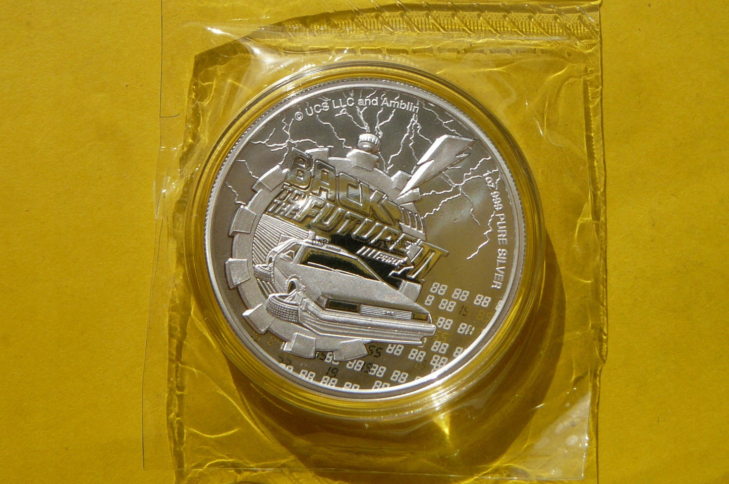 2$ NIUE 2021 POWRÓT DO PRZYSZŁOŚCI 2 Ag 999 Oz UNC