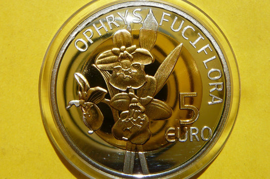 5 EURO LUKSEMBURG 2012 OPHRYS FUCIFLORA RZADKA+CE