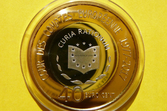 40 EUROCENT LUKSEMBURG 2017 TRYBUNAŁ OBRACHUNKOWY