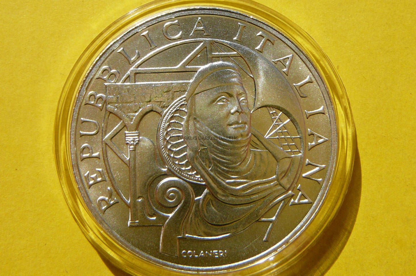10 EURO WŁOCHY 2004 GENEWA STOLICA KULTURY Ag 925